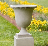 Photo of Campania Williamsburg Egg & Dart Urn - Marquis Gardens